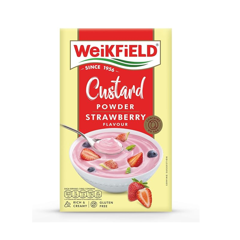 Weikfield - Strawberry Custard Powder - 75g