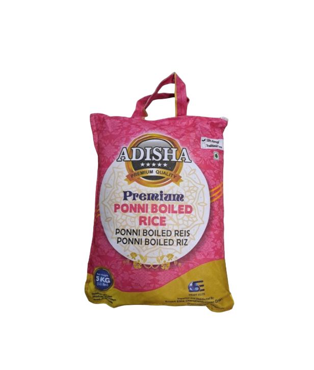 Adisha Ponni Boiled Rice - 5Kg