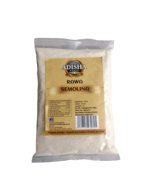 Adisha Premium Semolina Rava - 500g