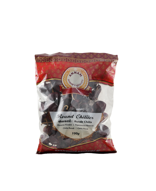 Annam Dried Red Chilli (Round) - 100g