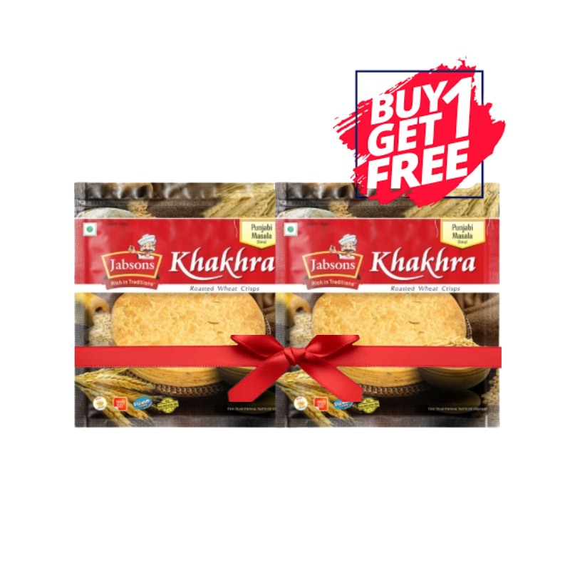 Jabsons - khakhra spicy masala - 180g (Exp: 18-02-2026) (B1G1)