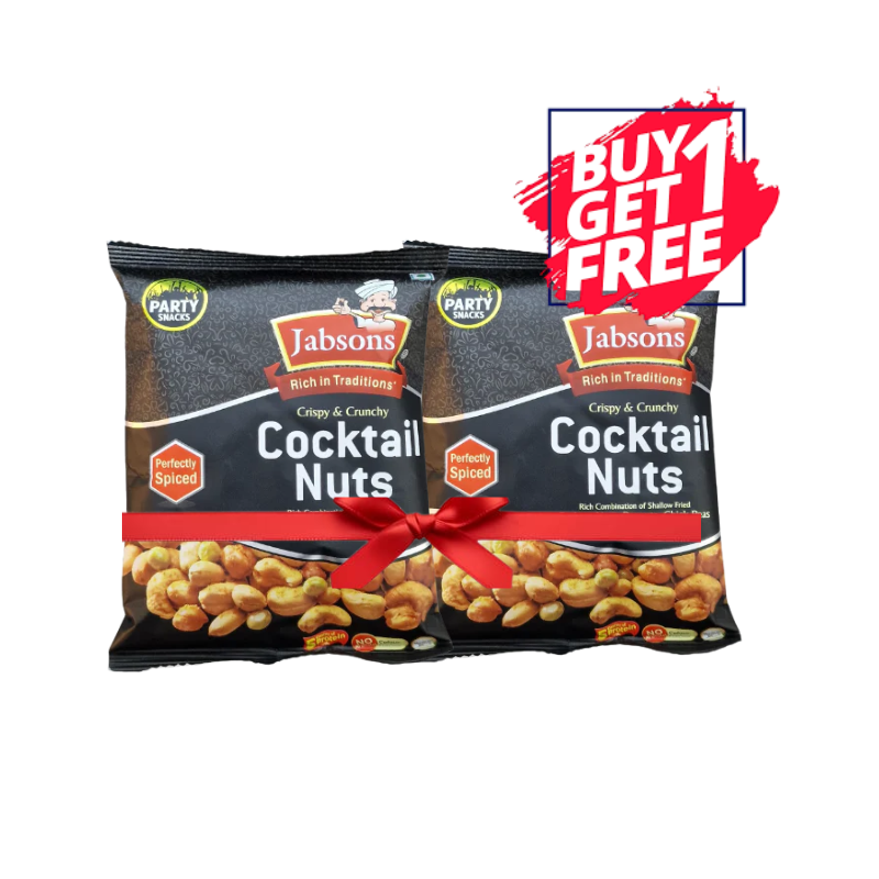 Jabsons - Namkeen Cocktail Nuts - 120g (Exp: 18-02-2026) (B1G1)