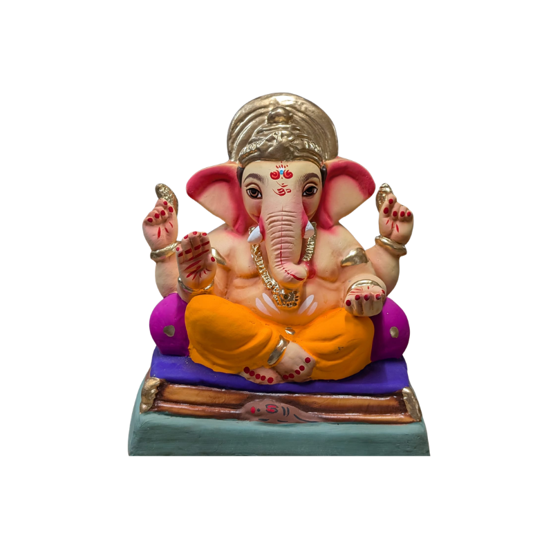 Ganesh Idol Eco - Friendly 10 Inch