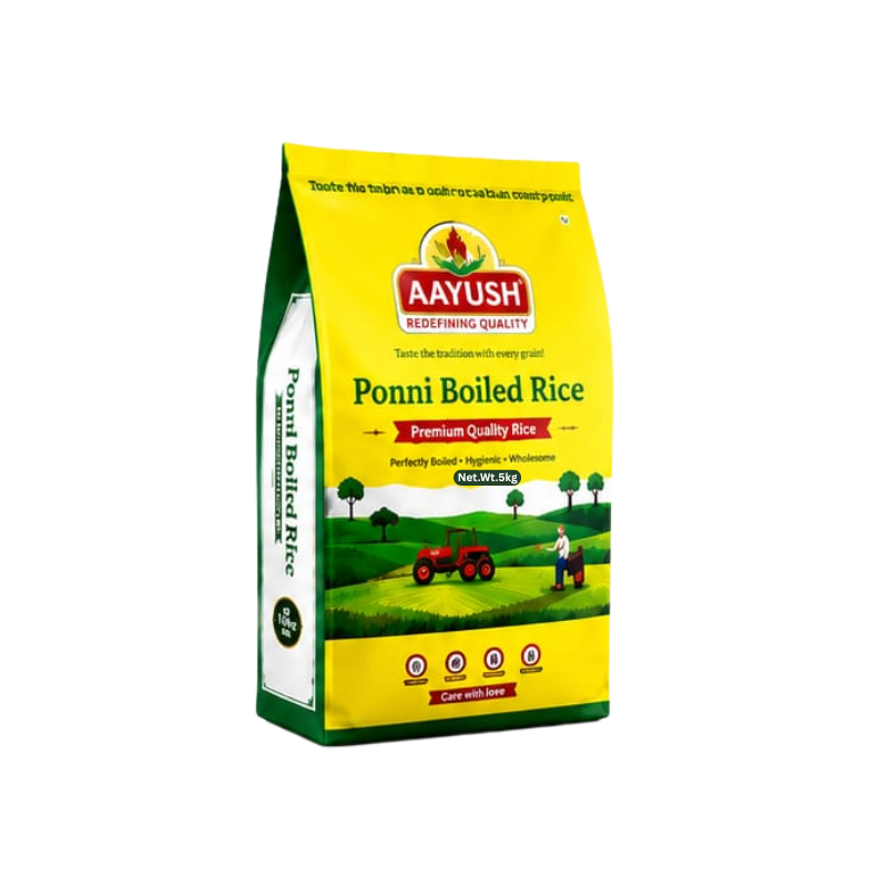 Aayush - Ponni Boiled Rice - 5Kg