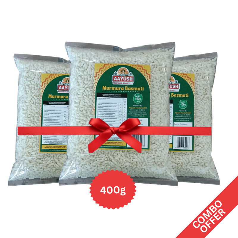 Aayush - Murmura Basmati - 400g (Combo of 3)