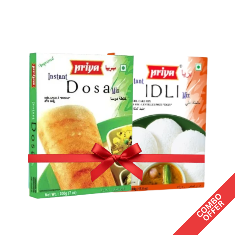 Priya - Dosa Mix + Idli Mix - 500g (Combo)