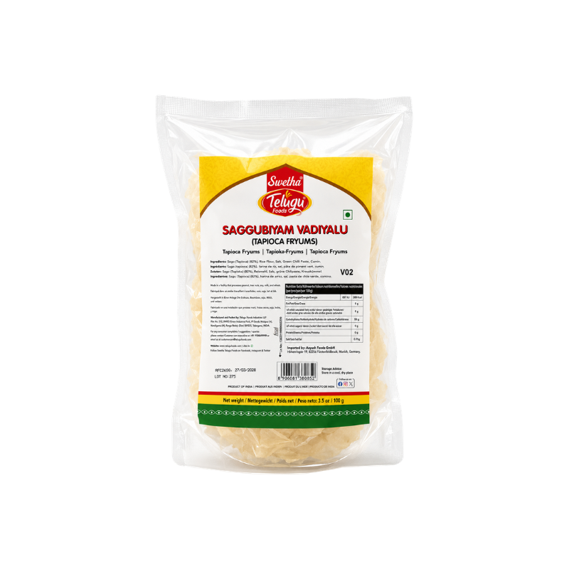 Telugu - Sabudana Papad - 100g