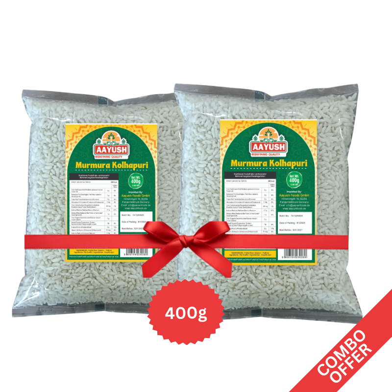 Aayush - Murmura Kolhapuri - 400gm (Combo)