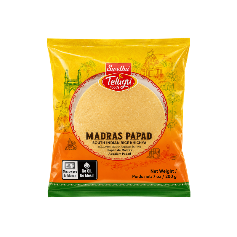 Telugu - Madras Papad - 200g