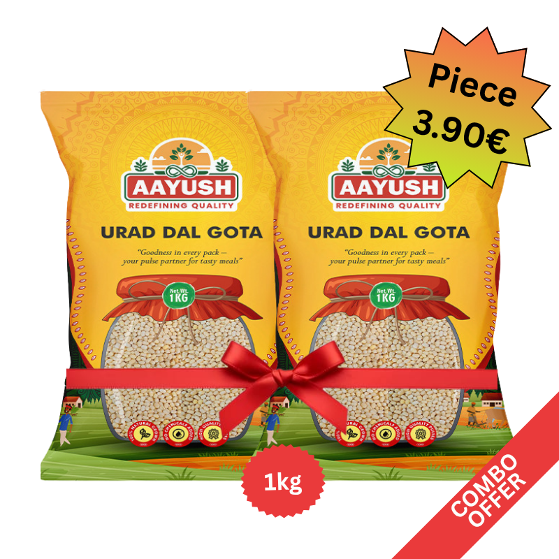 Aayush - Urid Dal Gota - 1kg (Combo)