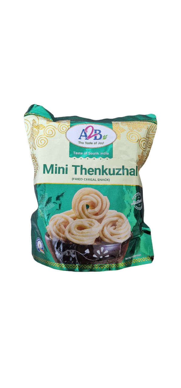 A2B Mini Thenkuzhal - 200gm | Traditional South Indian Snack