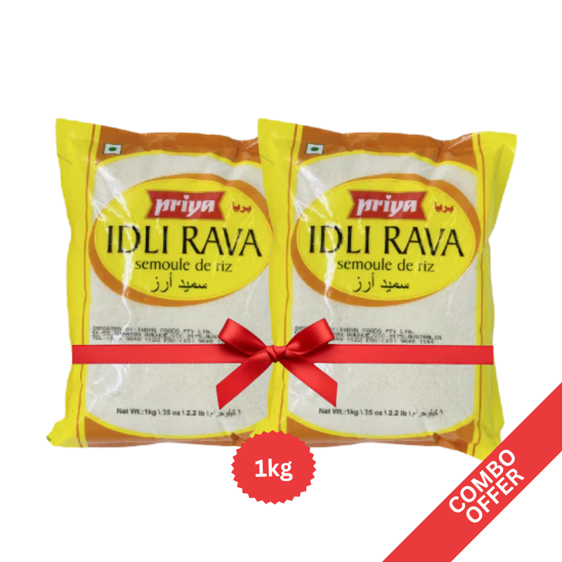Priya - Idli Ravva - 1kg (Combo)