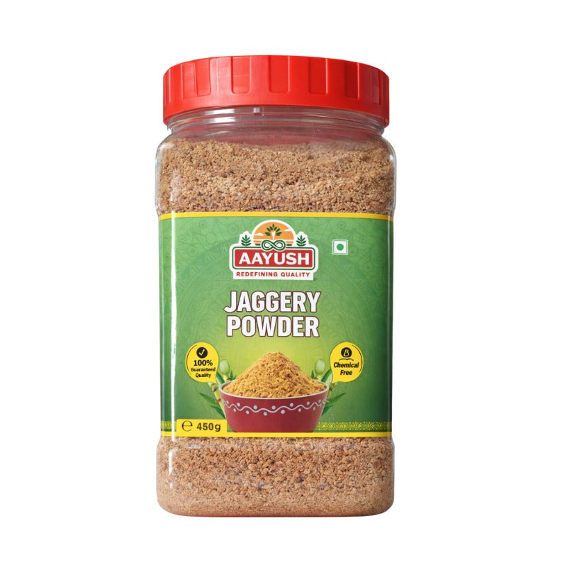 Aayush - Jaggery Powder In Jar - 450g