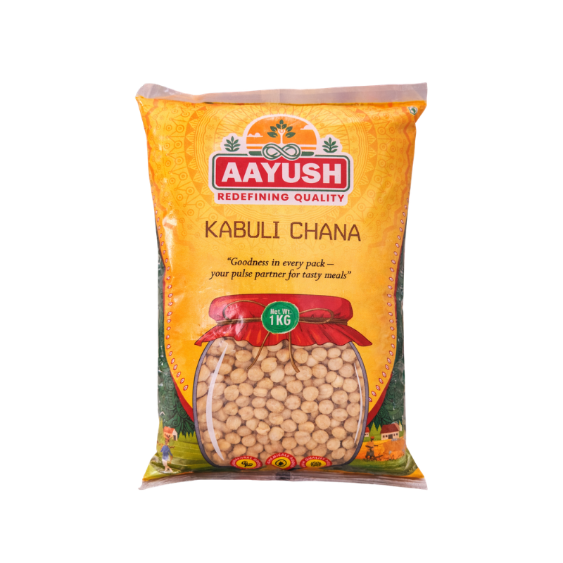 Aayush - Kabuli Chana (Chickpeas) - 1kg