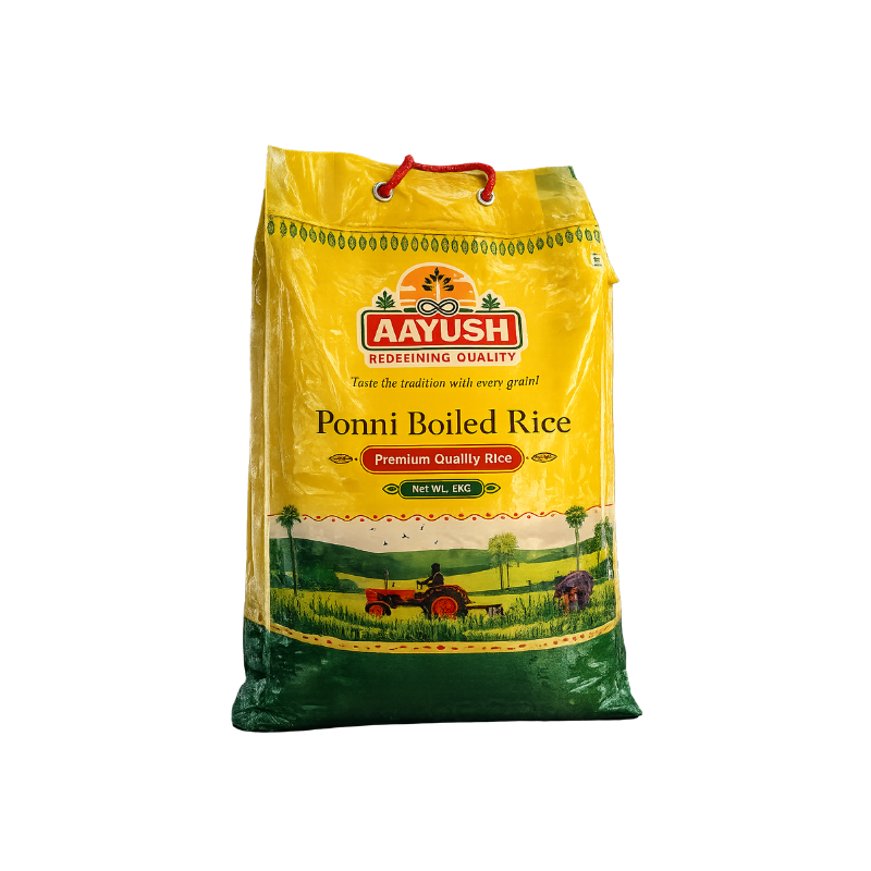 Aayush - Ponni Boiled Rice - 10kg (5*2)