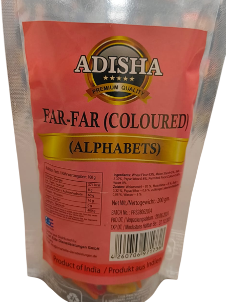 Adisha - Far Far Alphabets - 200g