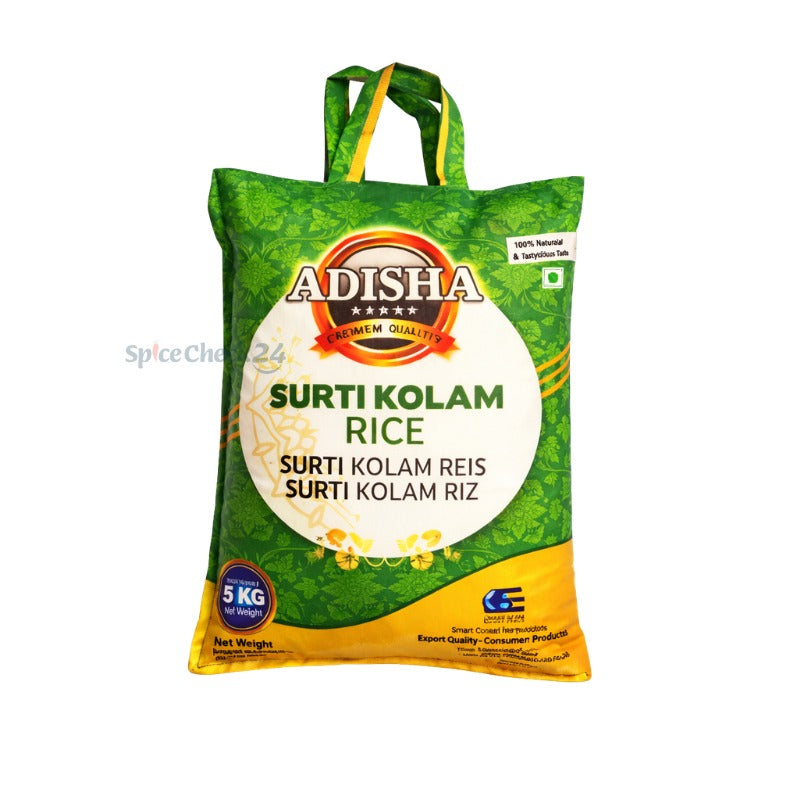 Adisha Surti Kolum Rice - 5Kg