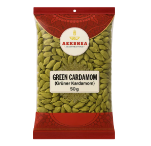 Aekshea - Green Cardamom (Elachi) - 50g