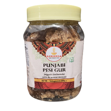 Aekshea - Punjabi Pesi Gur Jaggery - 500g