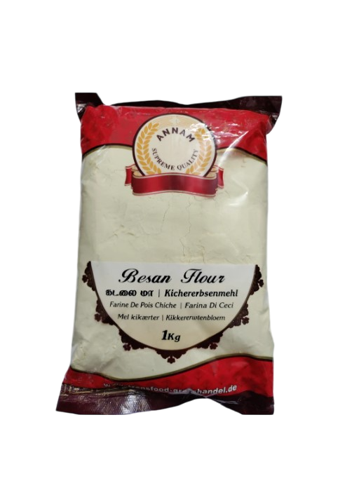 Annam Gram Flour - High-Quality Besan for Cooking & Baking (1kg)