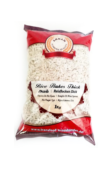 Annam Rice Flakes Thick White - 1kg