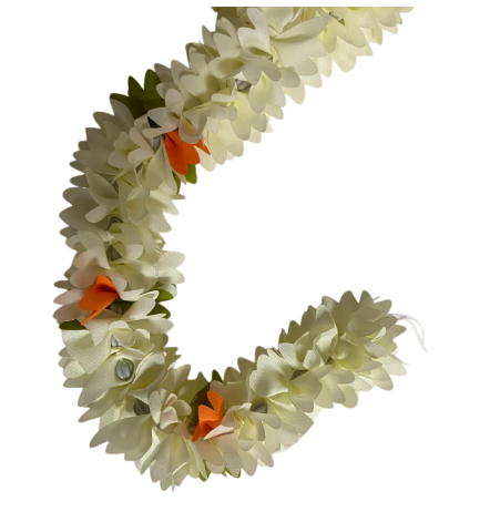 Artificial Garland White Colour - 1pc