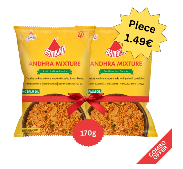 Bambino - Andhra Mixture - 170g (Combo)