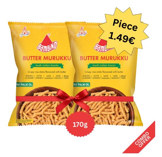 Bambino - Butter Murukku - 170g (Combo)