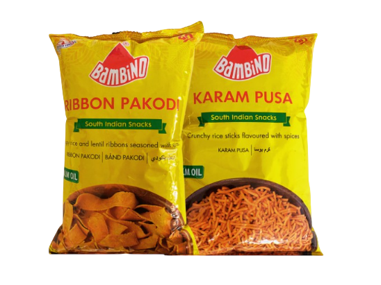 Bambino - Ribbon Pakodi + Karampusa - 170g (Combo)