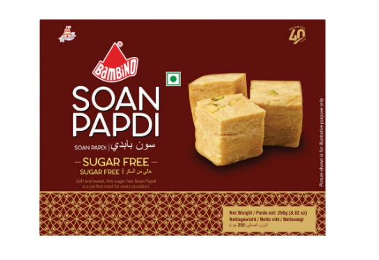 Bambino - Soan Papdi Sugar Free - 250g