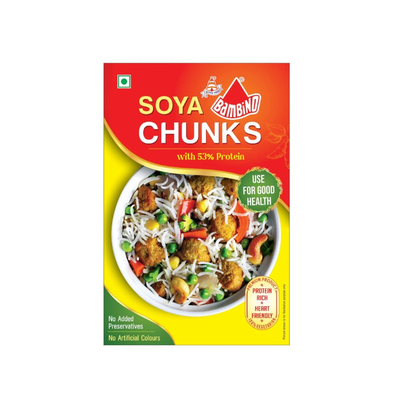 Bambino - Soya Chunks Big - 200g