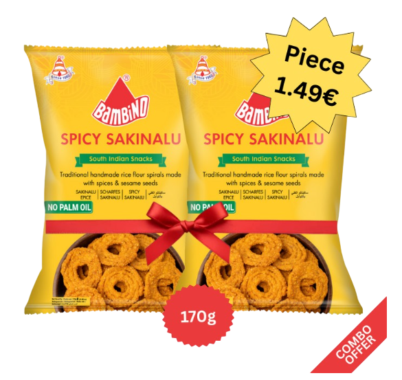 Bambino - Spicy Sakinalu - 170g (Combo)