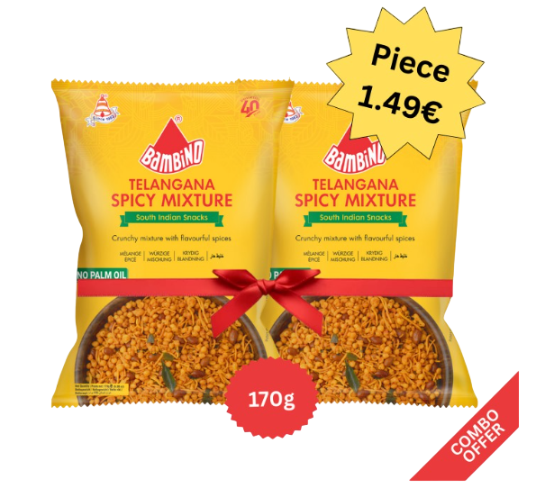Bambino - Telangana Spicy Mixture - 170g (Combo)
