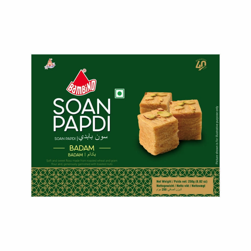 Bambino - Soan Papdi Badam - 400g