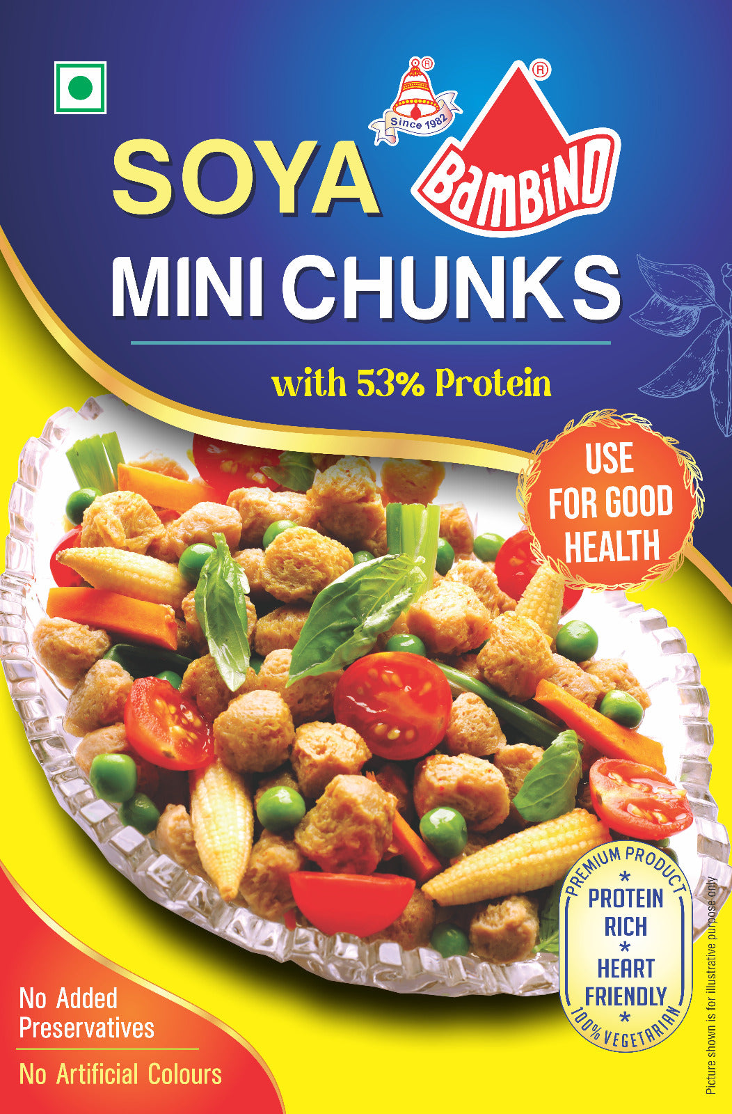 Bambino - Soya Chunks Mini - 200g