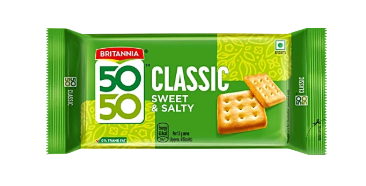Britannia - 50-50 (Sweet & Salty) - 62g