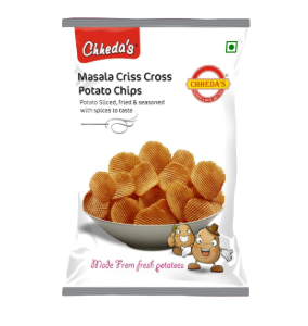 Chhedas - Masala Criss Cross Potato Chips - 170g