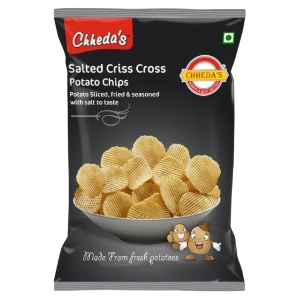 Chhedas - Salted Criss Cross Potato Chips - 170g
