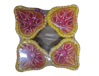 Clay - Diya Designed - 4 Piece