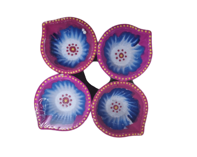 Clay - Diya Designed - 4 Piece