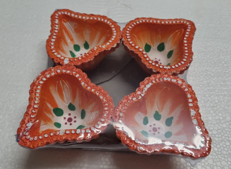 Clay - Diya Designed - 4 Piece