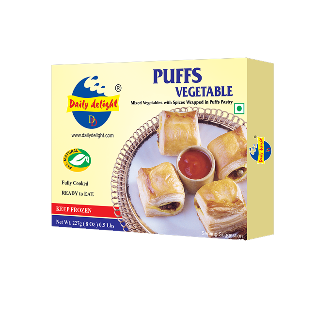 Daily Delight Veg Puffs - 227g