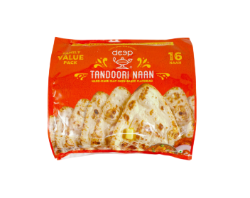 Deep - Tandoori Naan Vegan - 1200gm