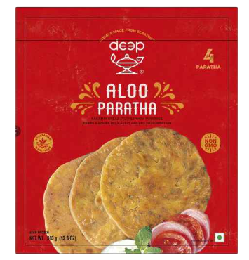 Deep - Aloo Paratha - 383gm