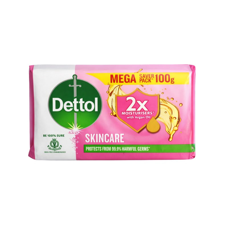 Dettol - Skin Car Soap (Pink) - 100g