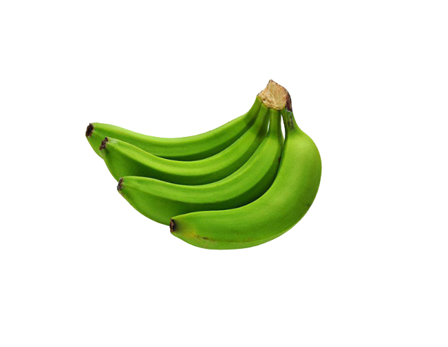 Fresh - Green -Long Banana - 500g