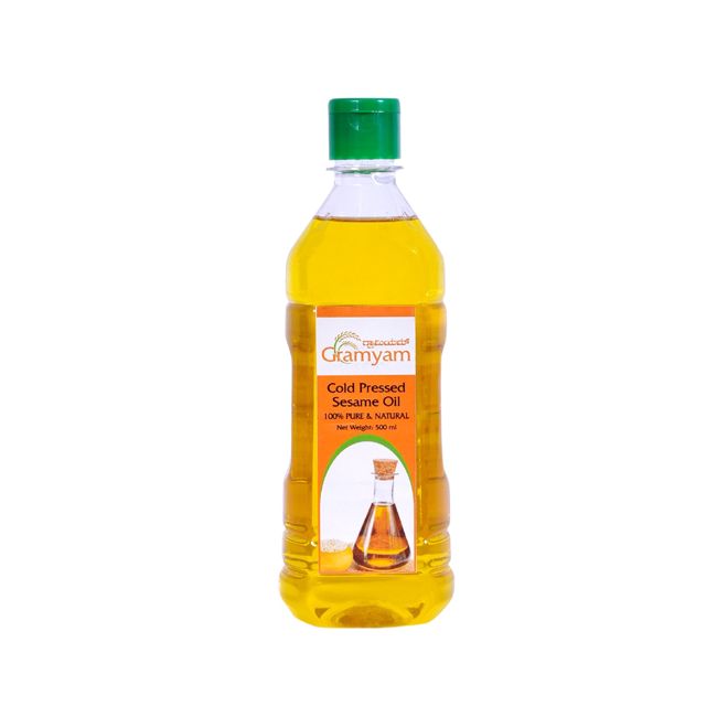 Gramarhein Sesame Oil - Pure & Aromatic Cooking Oil (500ml)