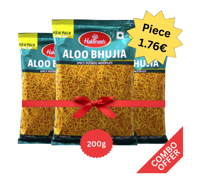 Haldiram - Aloo Bhujia - 200g (Combo of 3)