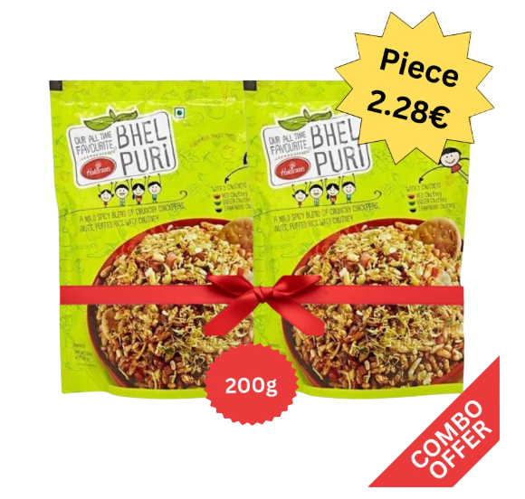 Haldiram - Bhel Puri With Chutney - 200g (Combo)