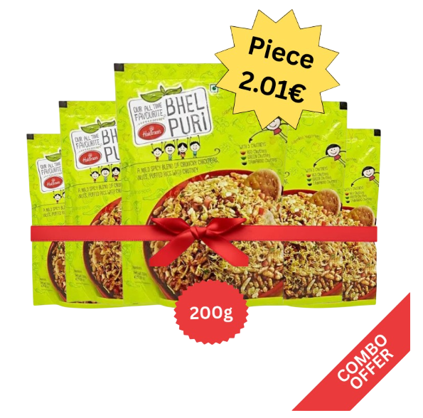 Haldiram - Bhelpuri With Chutney - 200g (Combo of 5)